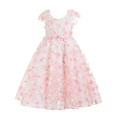 Louisa Embroidered Floral Dress