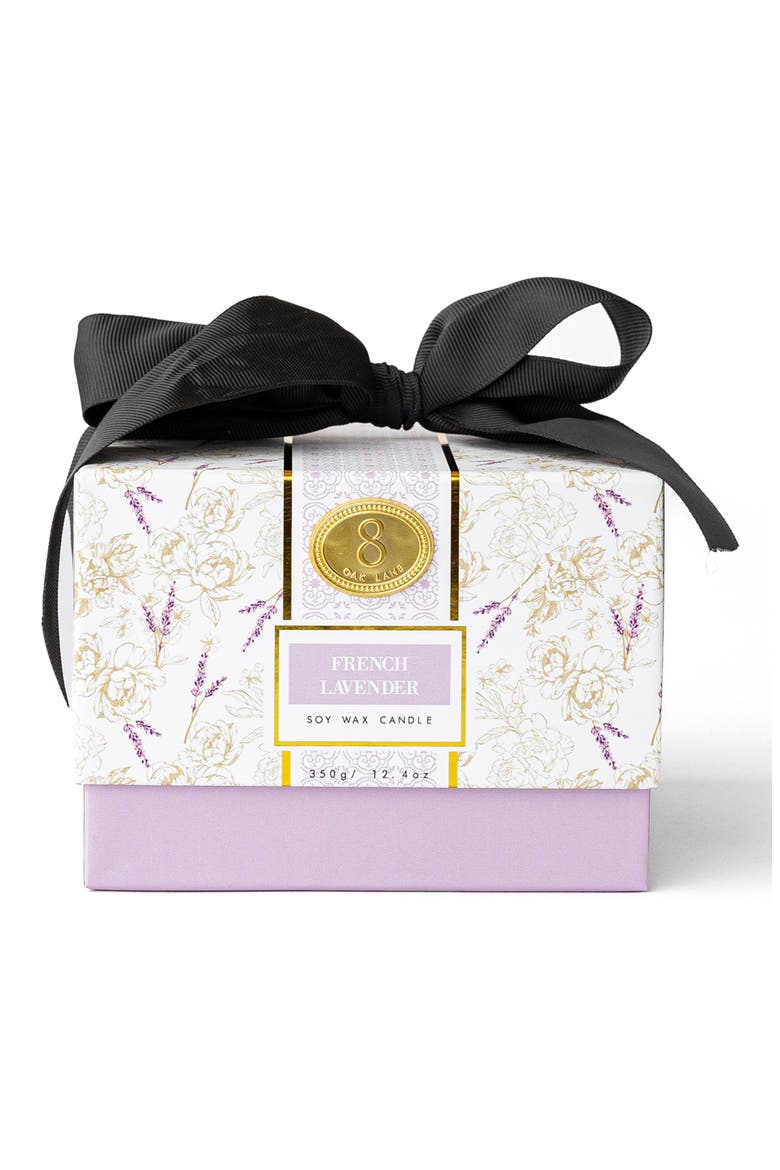 French Lavender 3-Wick Candle, Alternate, color, LAVENDER