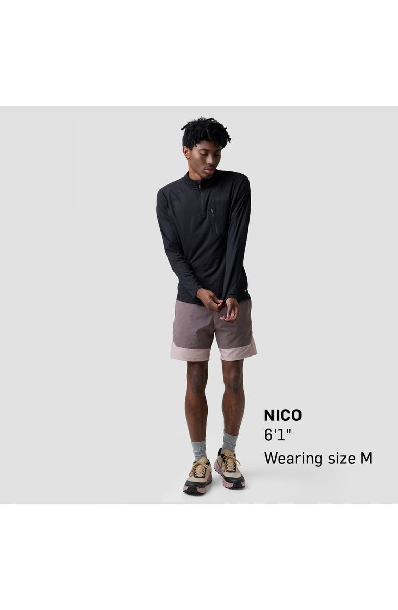 Backcountry Destination 1/4-Zip Top - Men's, Alternate, color, Black