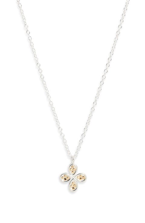 Mini Clover Pendant Necklace