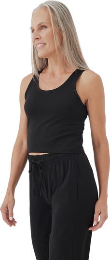 Organic Cotton Cool Stretch Fitted Lounge Tank