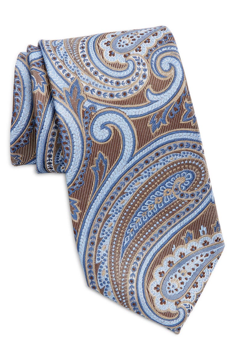 Nordstrom Paisley Silk Tie, Main, color,