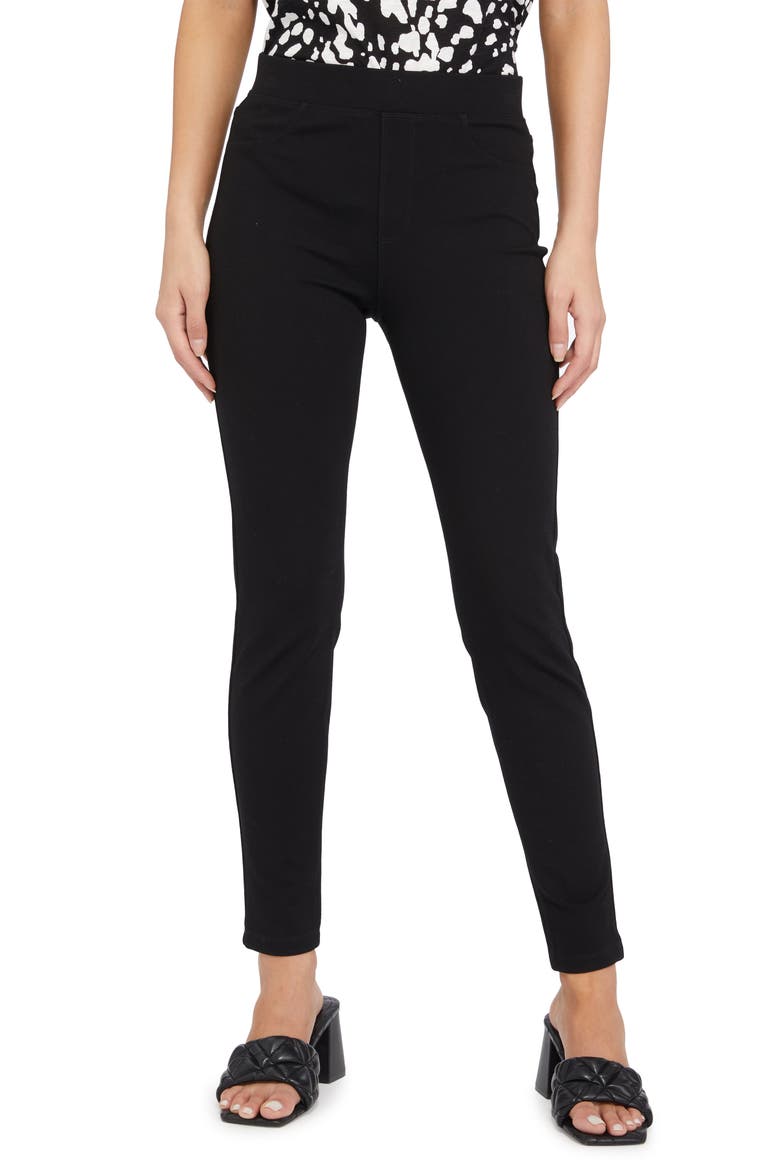 Runway Leggings, Main, color, BLACK