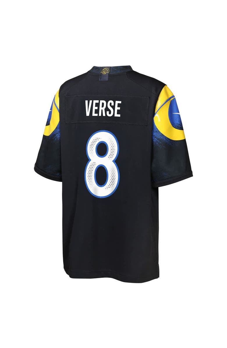 Nike Youth Nike Jared Verse Midnight Blue Los Angeles Rams 2025 Rivalries Collection Game Jersey, Alternate, color,