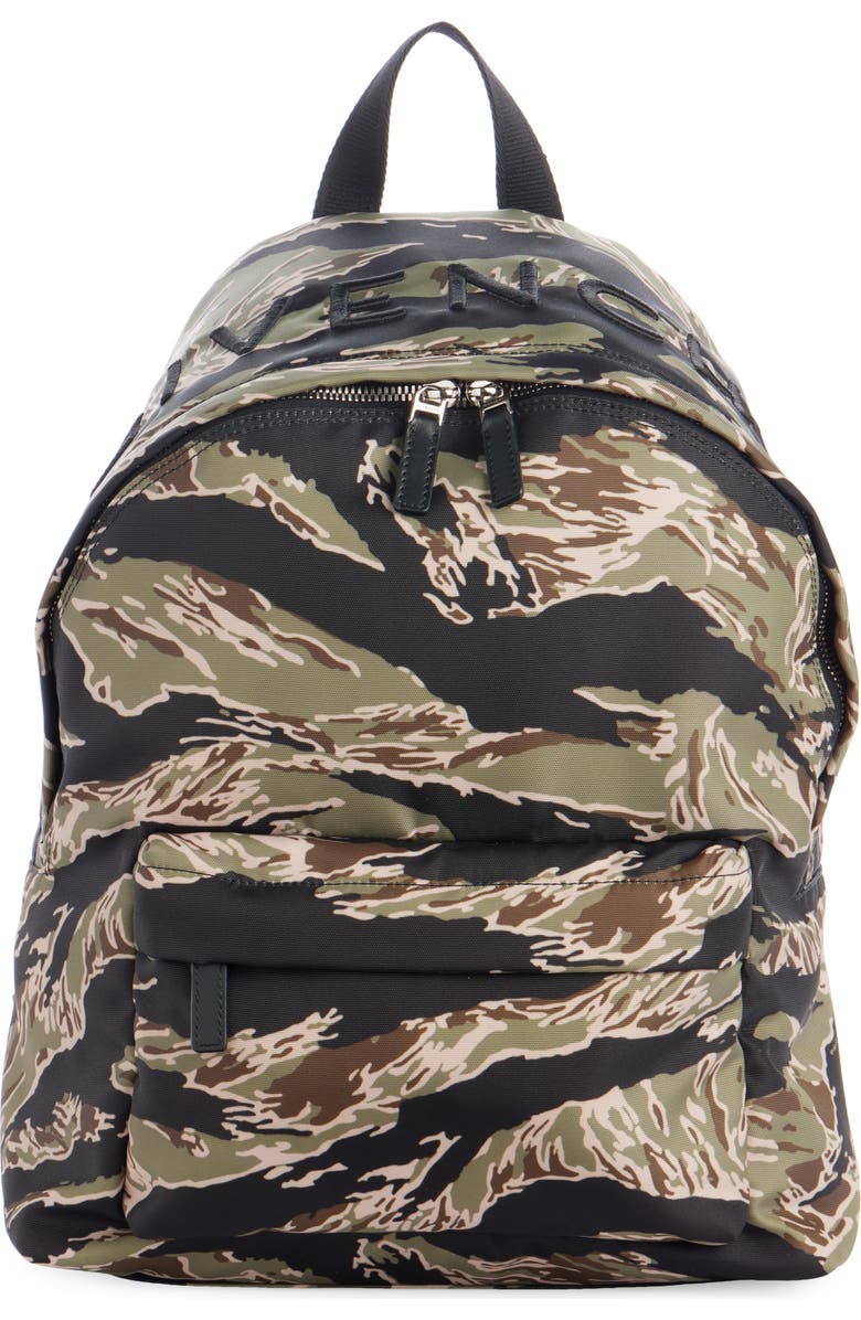 Givenchy Essential U Camo Print Backpack, Main, color,
