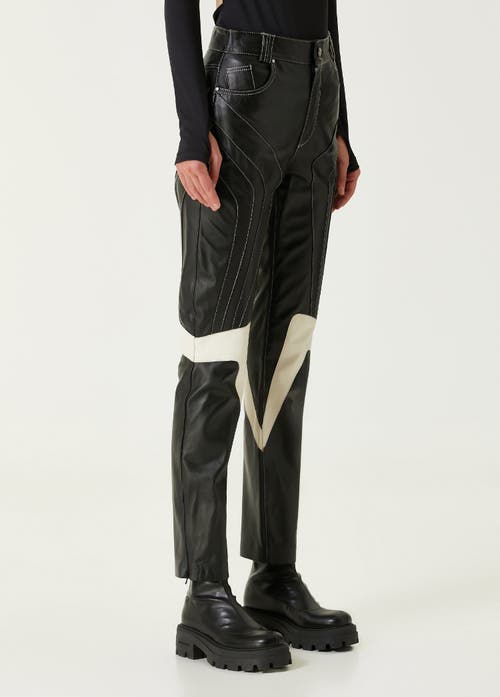 Pcfg Boomerang Leather Pant In Multi