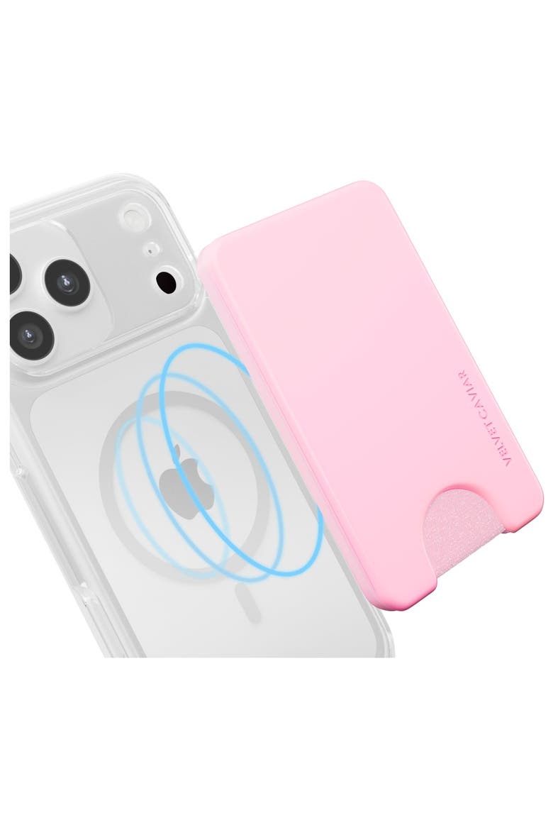 Magnetic Phone Wallet, Alternate, color, Pink