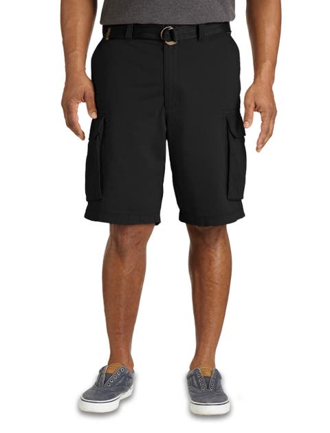Relaxed-Fit Twill Cargo Shorts
