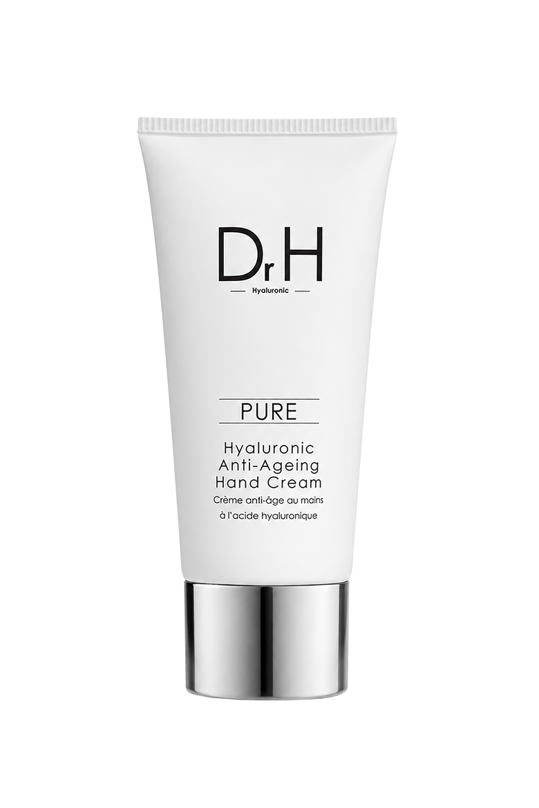 Hyaluronic Acid Hand Cream 50ml for Dryness, Fine Lines & Wrinkles, Main, color, White