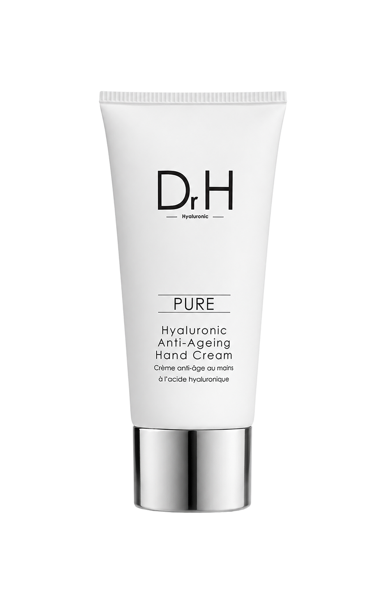 Dr H Hyaluronic Acid Hand Cream 50ml for Dryness, Fine Lines & Wrinkles, Main, color, White