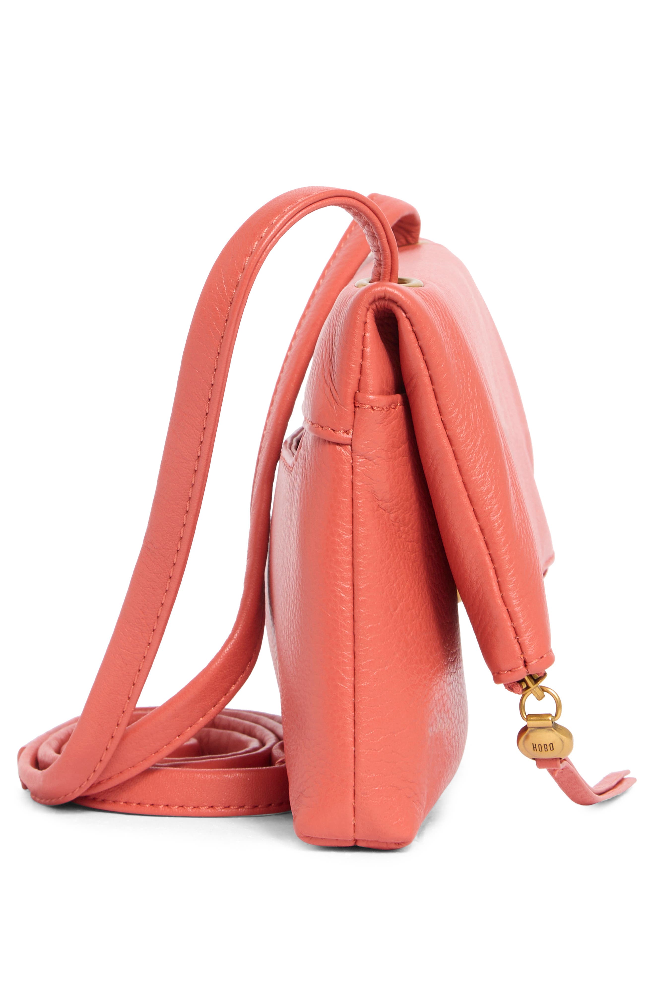 Grant Small Crossbody Bag, Alternate, color, RED CLAY