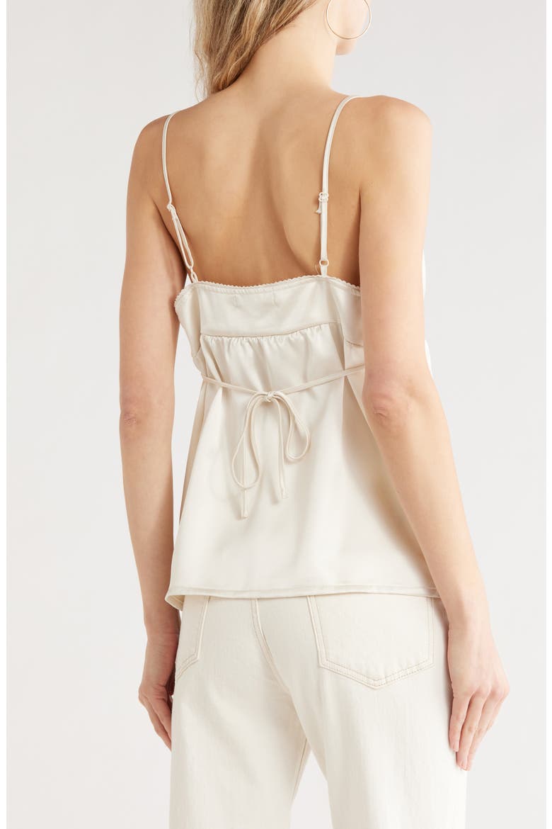 Satin Camisole, Alternate, color, IVORY