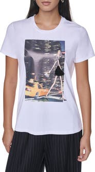 DKNY NYC Nights Graphic T-Shirt