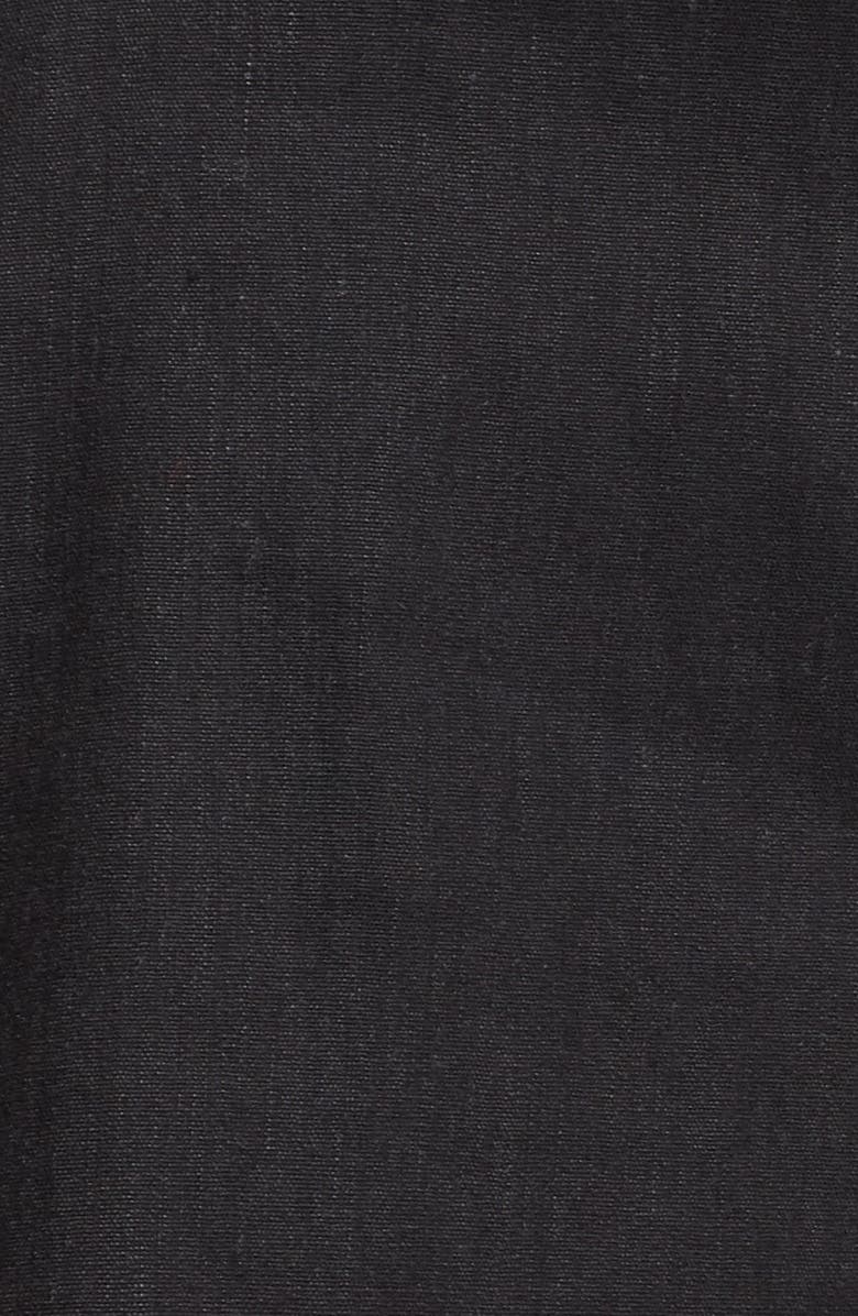 Leith High Waist Linen Blend Shorts, Alternate, color, 