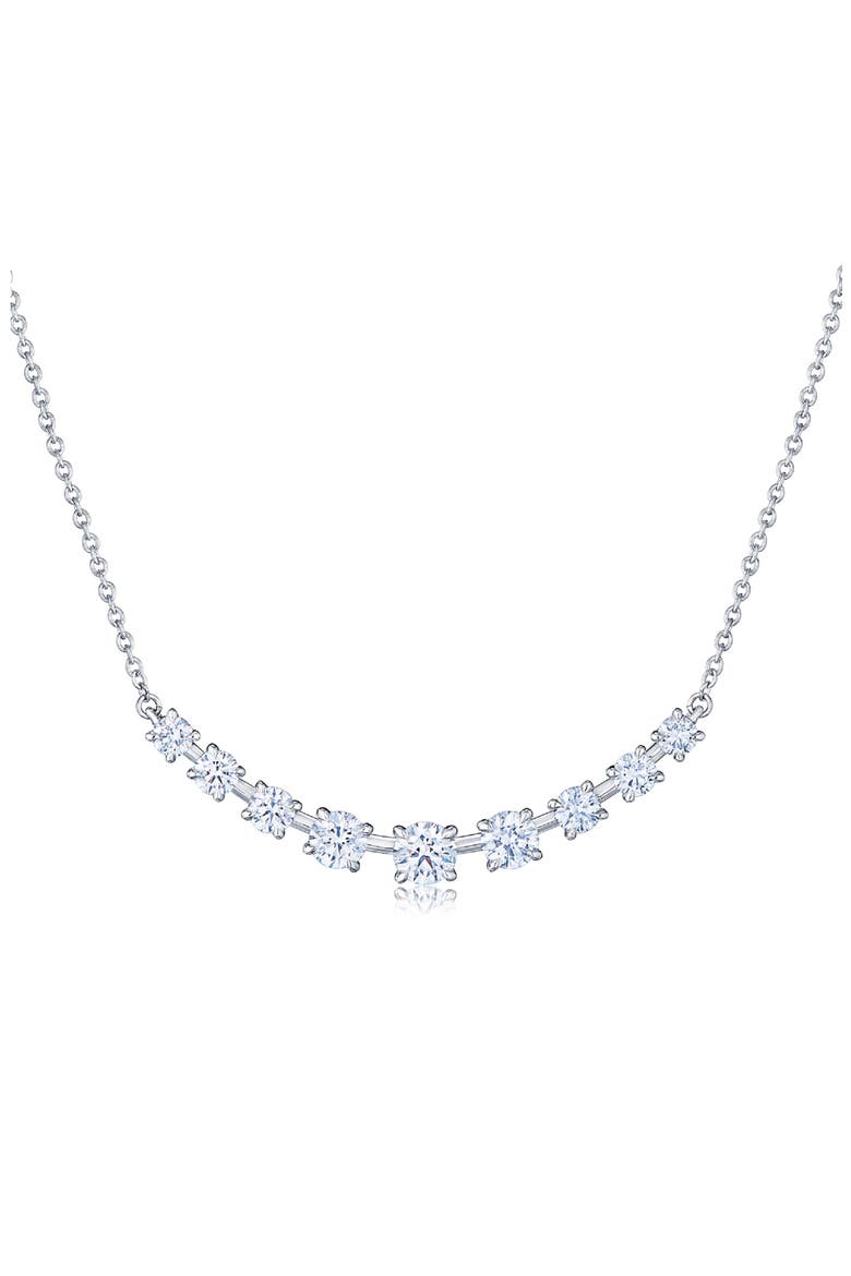 Starry Night Diamond Bar Necklace, Main, color, DIAMOND/ GOLD