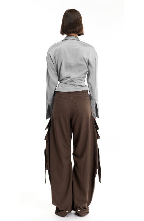 Mother Of All Gisele Top In Metallic