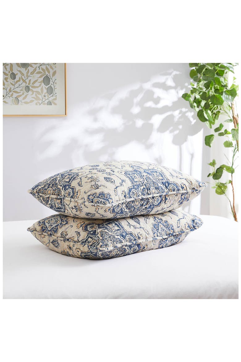 Persia Quilt & Sham Set, Alternate, color, INDIGO
