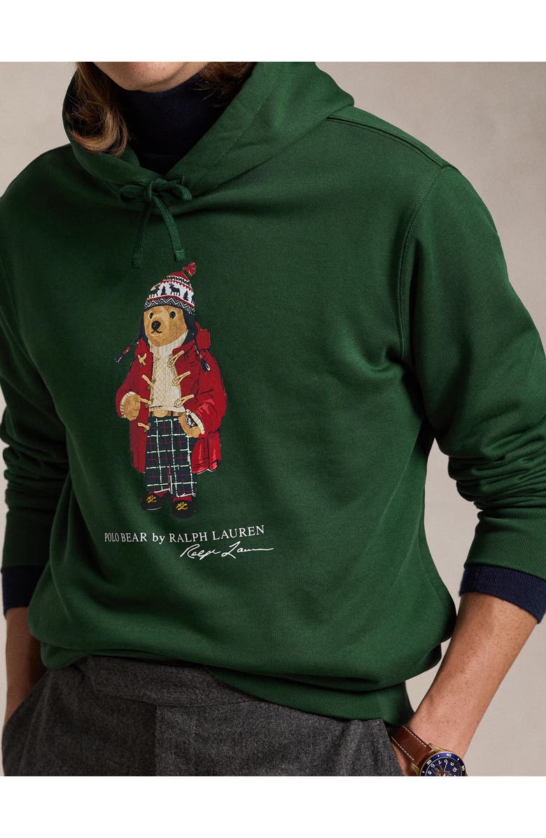 Polo Ralph Lauren Polo Bear Fleece Graphic Hoodie, Alternate, color,
