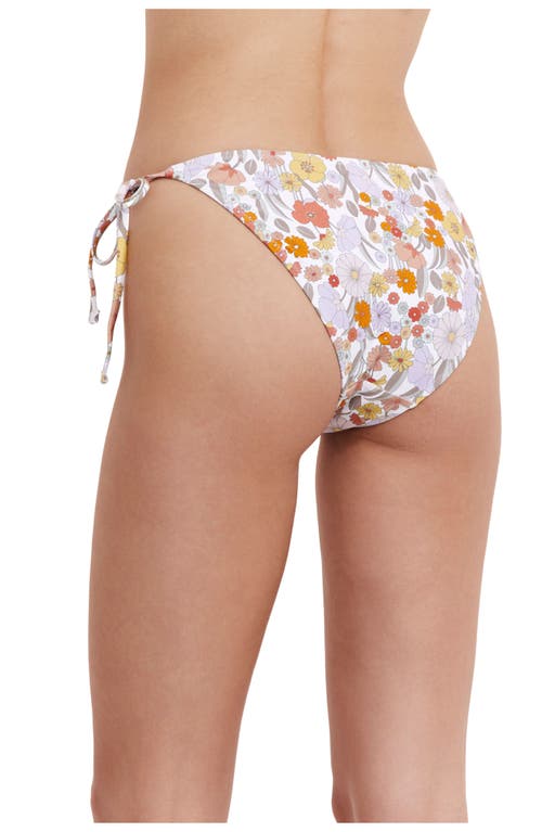 FLIRTT GOTTEX FLIRTT GOTTEX BOTANIC PARTY ADJUSTABLE TRIANGLE BIKINI BOTTOM 