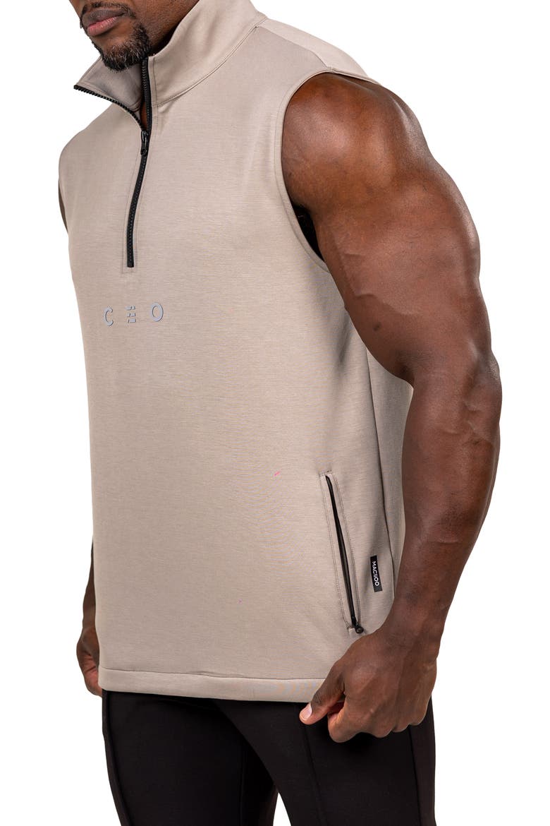 Athletic Quarter Zip Pullover, Alternate, color, WHITE