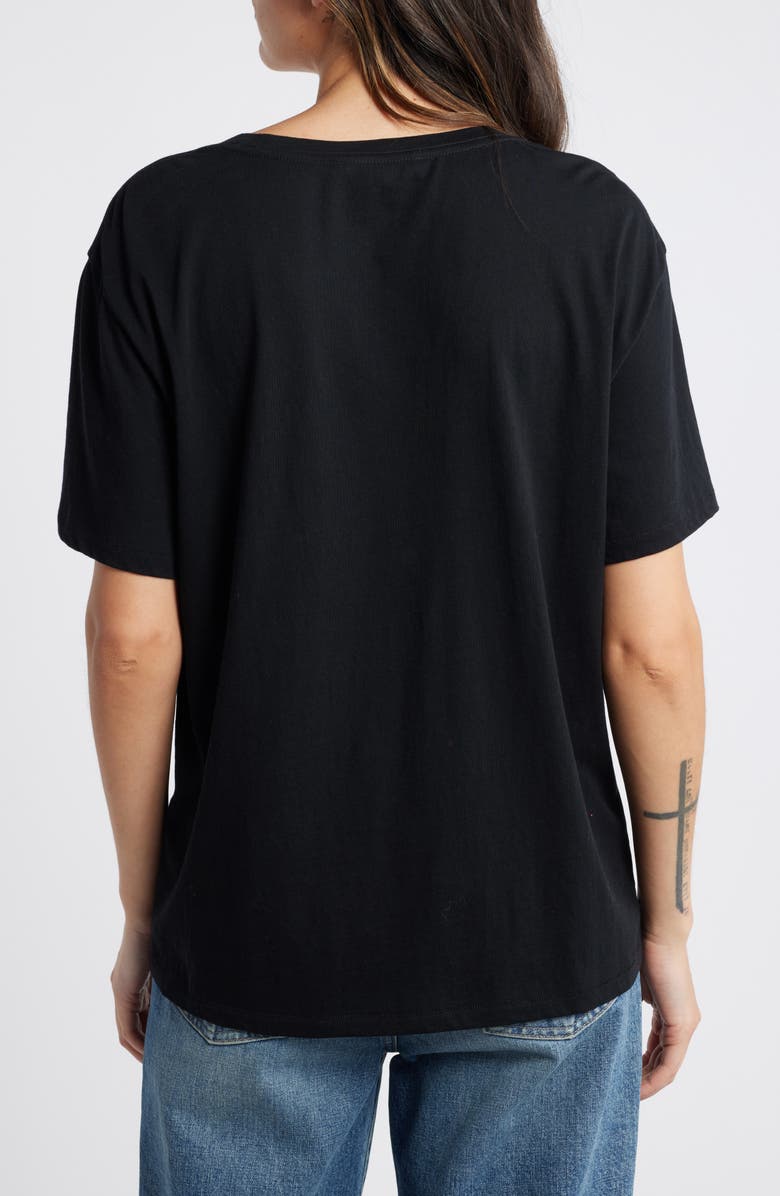 Treasure & Bond Relaxed Scoop Neck Cotton T-Shirt, Alternate, color,