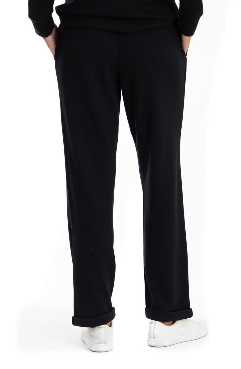 Nanette Lepore Play Scuba Pique Tailored Ankle Pants, Alternate, color,
