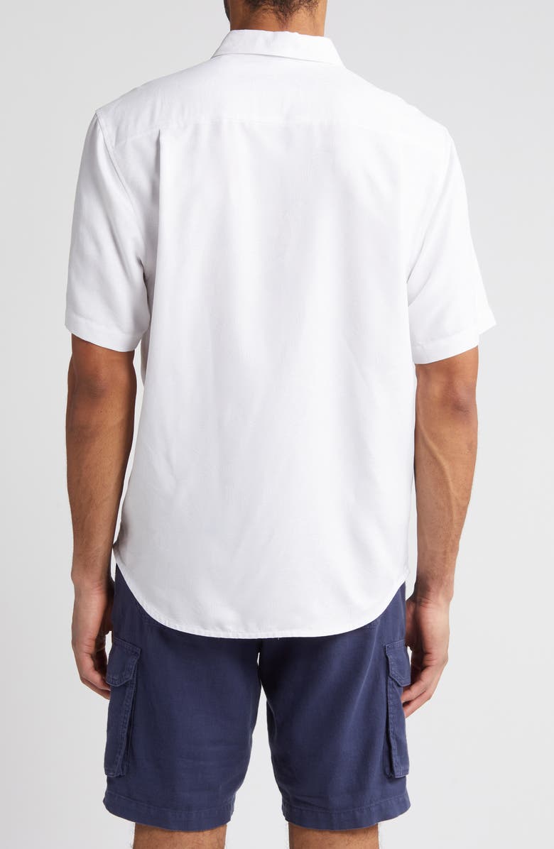 Tommy Bahama Coconut Point Keep it Frondly IslandZone<sup>®</sup> Short Sleeve Performance Button-Up Shirt, Alternate, color, 