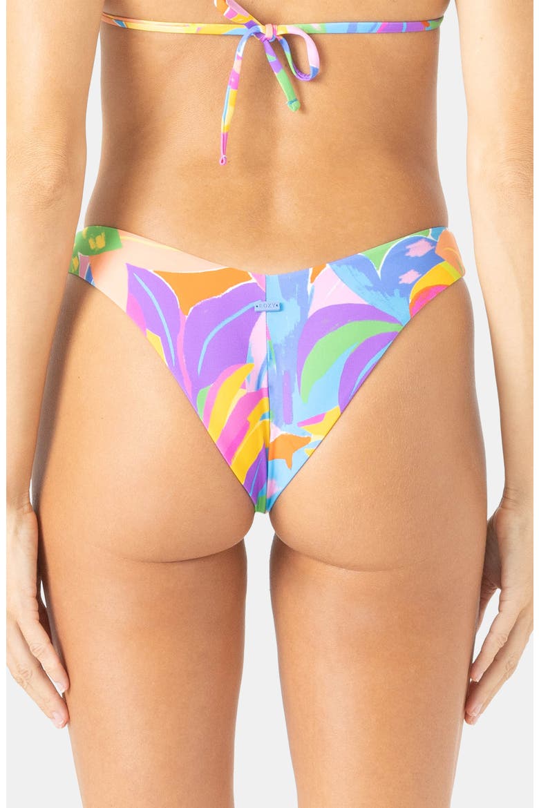 Heatwave Cheeky V-Front Swim Bottoms, Alternate, color, PURPLE MULTI