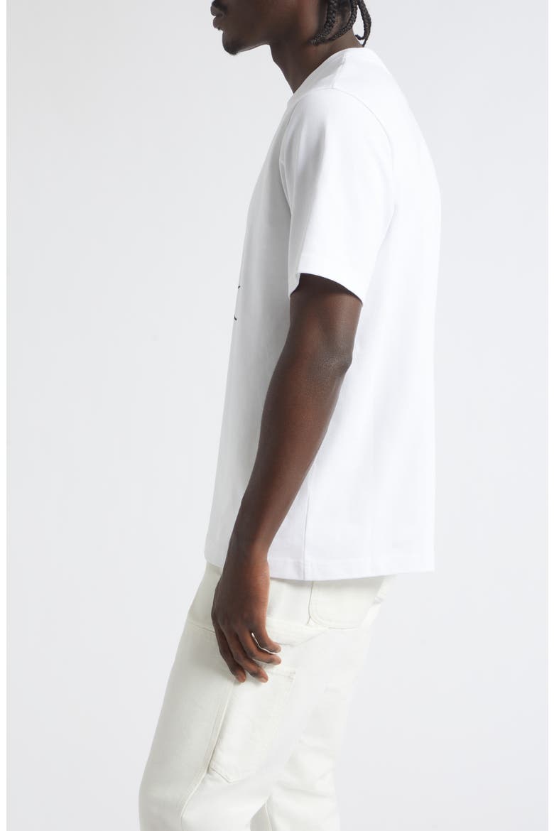 Diamond Logo Organic Cotton Graphic T-Shirt, Alternate, color, WHITE JERSEY
