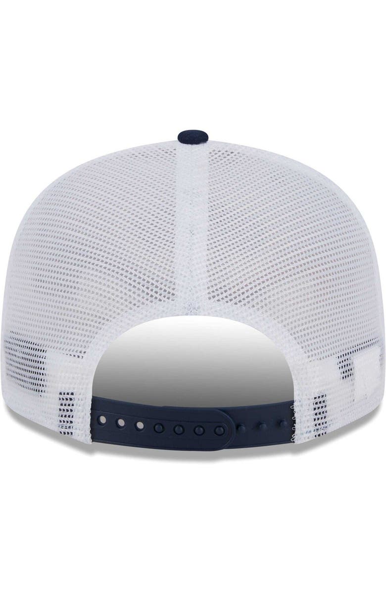 New Era Men's New Era Navy Green Bay Packers Historic Tear Trucker 9FIFTY Snapback Hat, Alternate, color, 