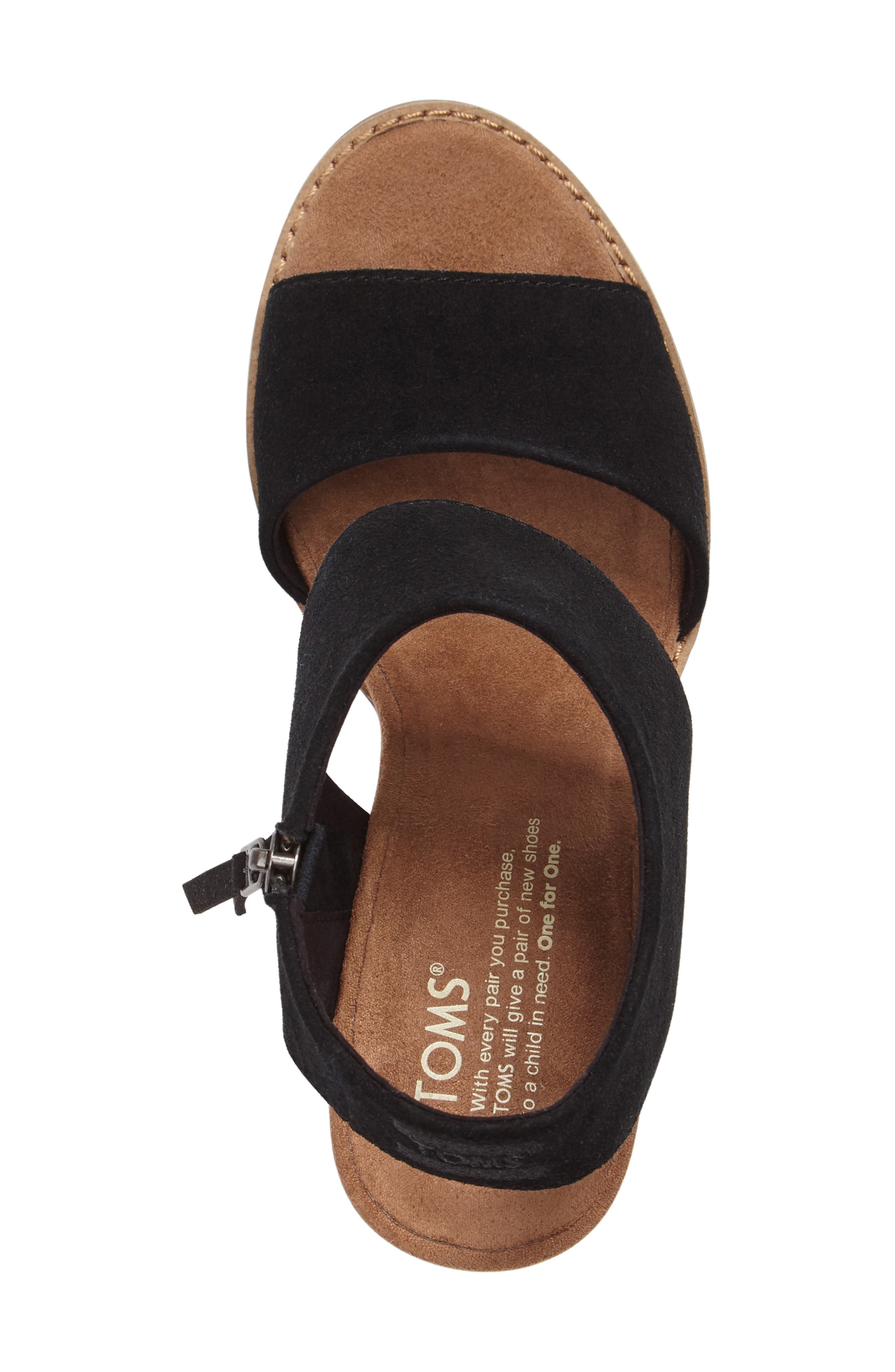 Majorca Sandal, Alternate, color, BLACK