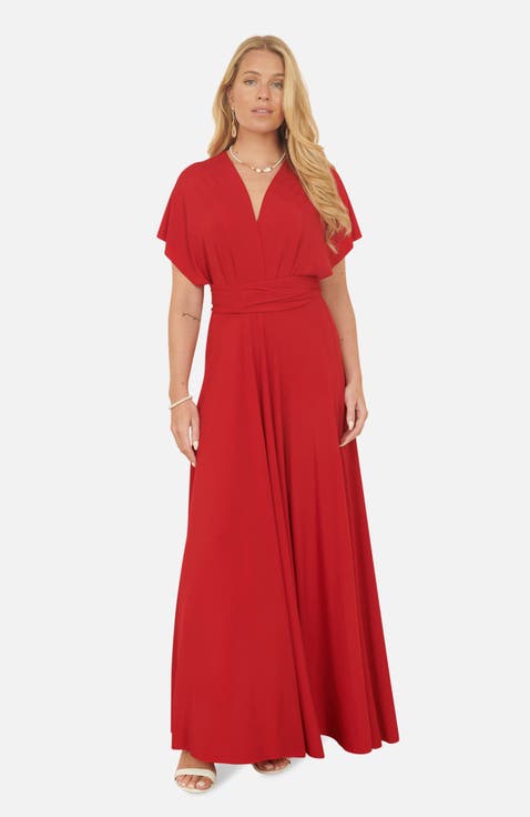 Jersey Stretch Multiway Maxi Dress
