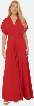 Yumi Jersey Stretch Multiway Maxi Dress