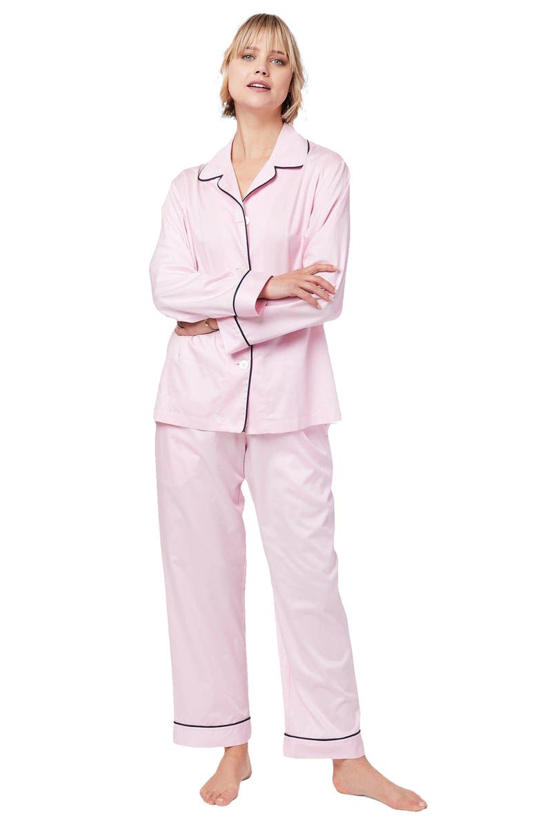 The Cat's Pajamas Luxe Pima Pajama Set, Alternate, color, Denmark