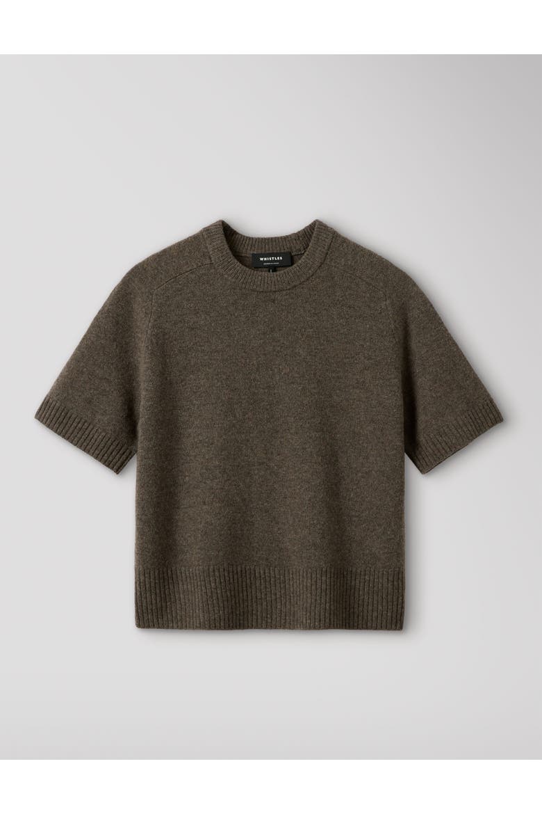 Wool Knitted Tee, Alternate, color, Neutral