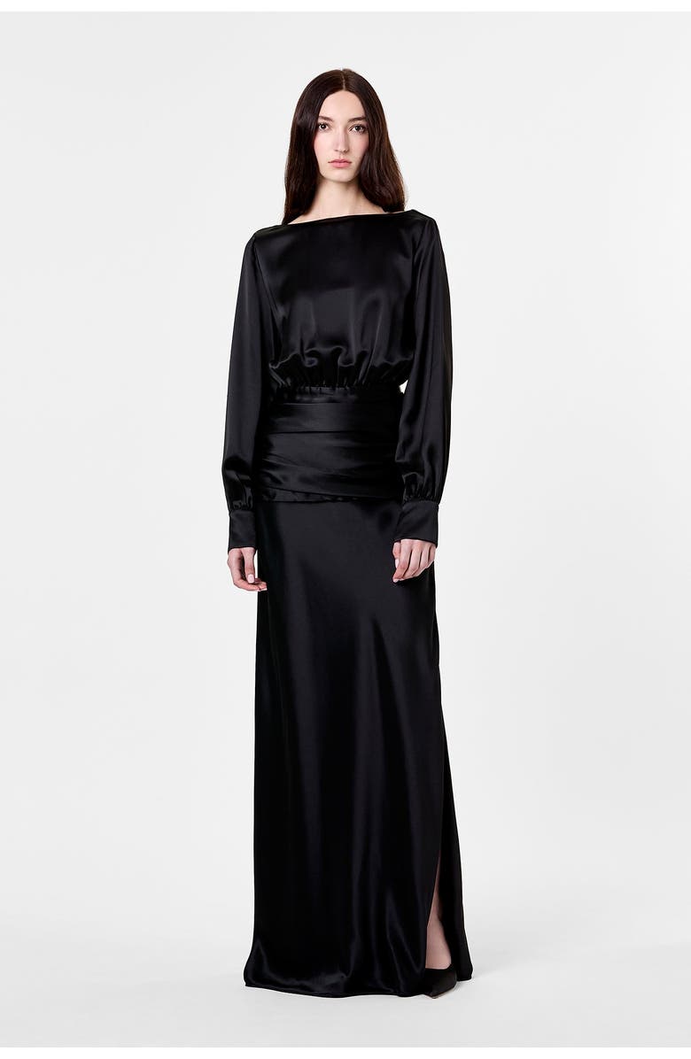 NICHOLAS Samina Dress, Main, color, Black