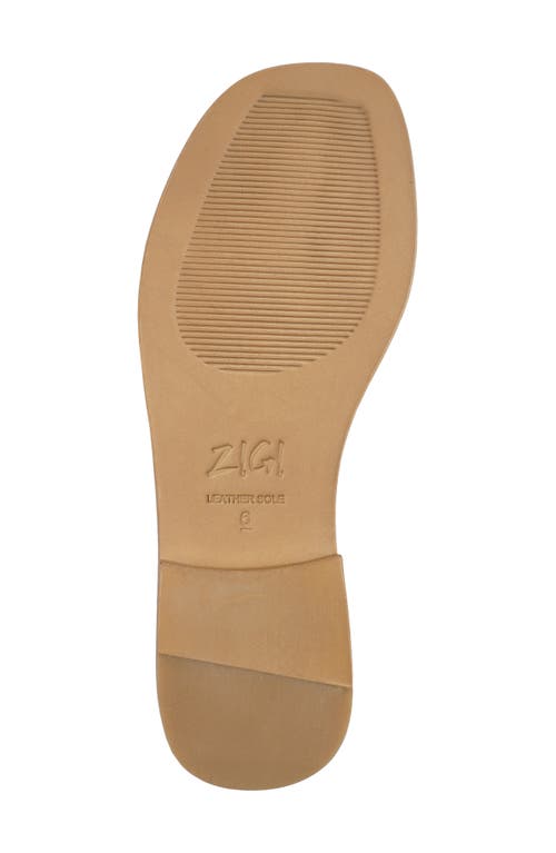 Zigi Nerano Slide Sandal In Natural