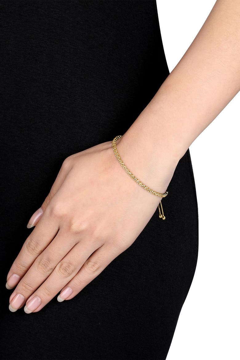 Citrine Slider Bracelet, Main, color, gold