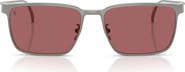 Ferrari 58mm Polarized Pillow Sunglasses
