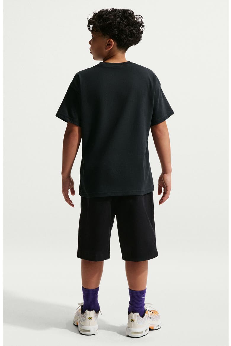 Kids' M90 Cotton Graphic T-Shirt, Alternate, color, OFF NOIR