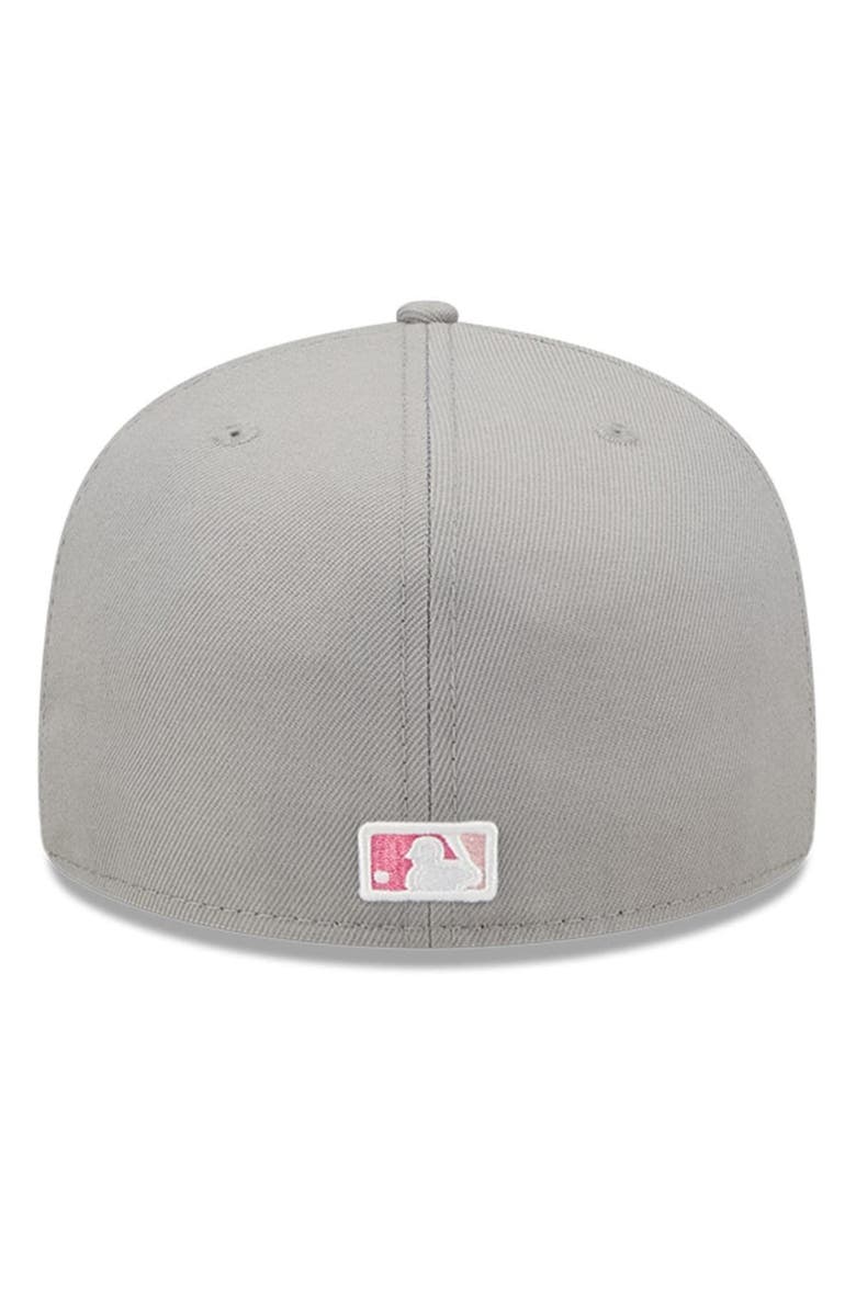 New Era Men's New Era Gray Toronto Blue Jays 2022 Mother's Day On-Field 59FIFTY Fitted Hat, Alternate, color,