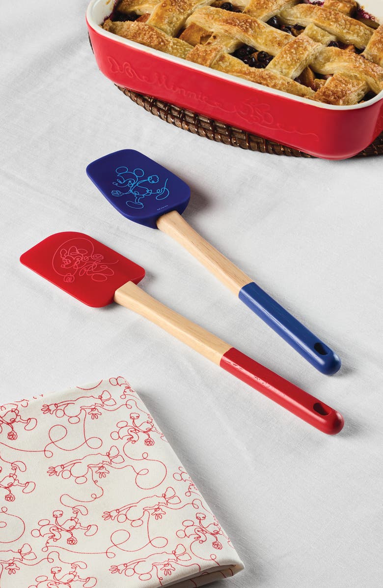 Disney Bon Voyage Set of 2 Spatulas, Alternate, color, Blue/ Red