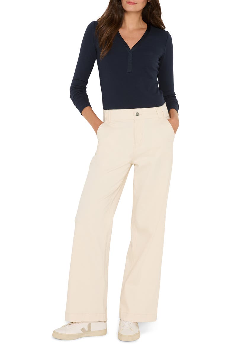 Weekend Wide Leg Jeans, Alternate, color, CANVAS