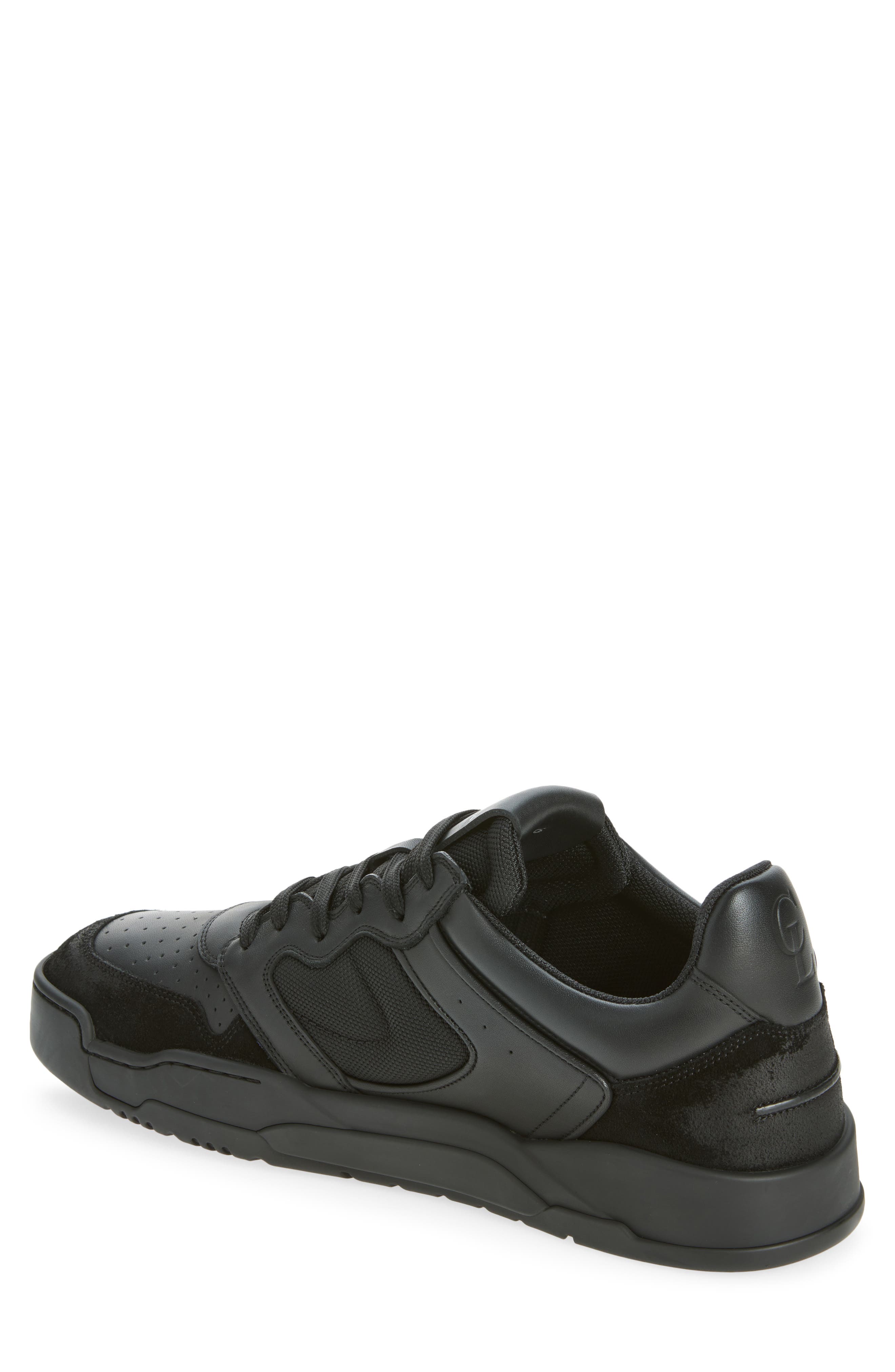 Basketball 1 Retro Sneaker, Alternate, color, BK01 - BLACK