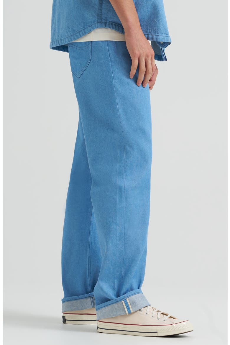 101 Loose Fit Straight Leg Jeans, Alternate, color, DRY LOW DIP