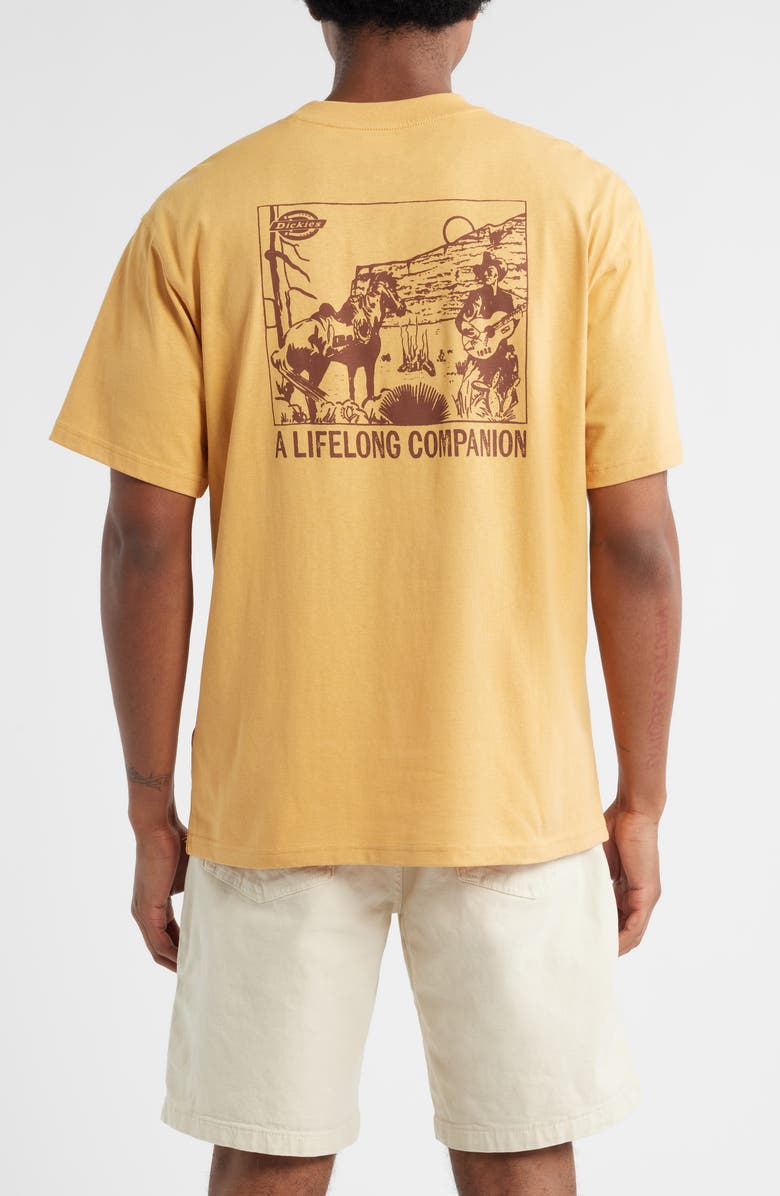 Dickies Companion Logo Graphic T-Shirt, Alternate, color, Oak Buff
