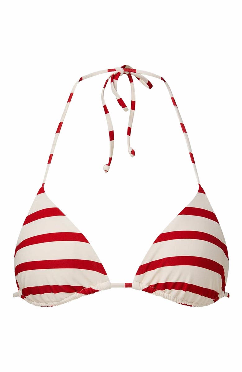 WeWoreWhat Triangle Top, Main, color, Off Wht/True Rd