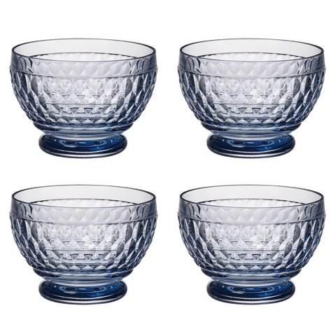 Boston coloured Set of 4 Individual Bowl