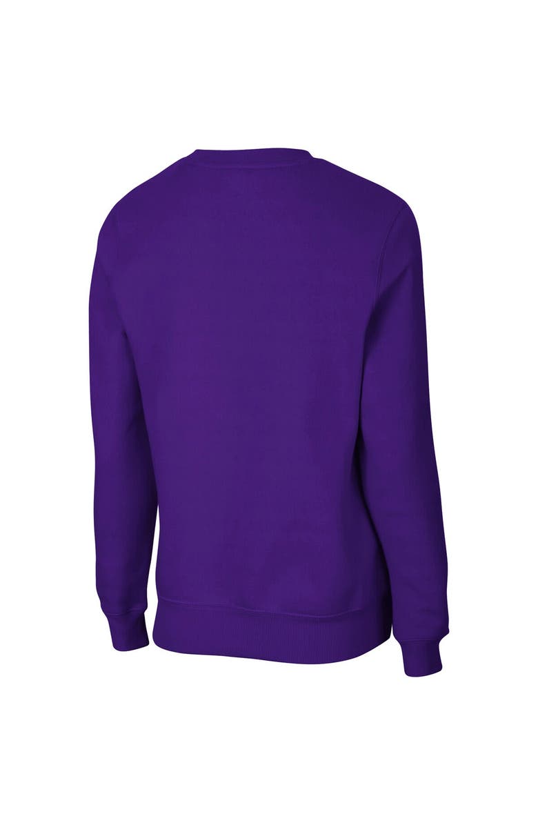 COLOSSEUM Women's Colosseum Purple Northwestern Wildcats Campanile Pullover Sweatshirt, Alternate, color, Purple