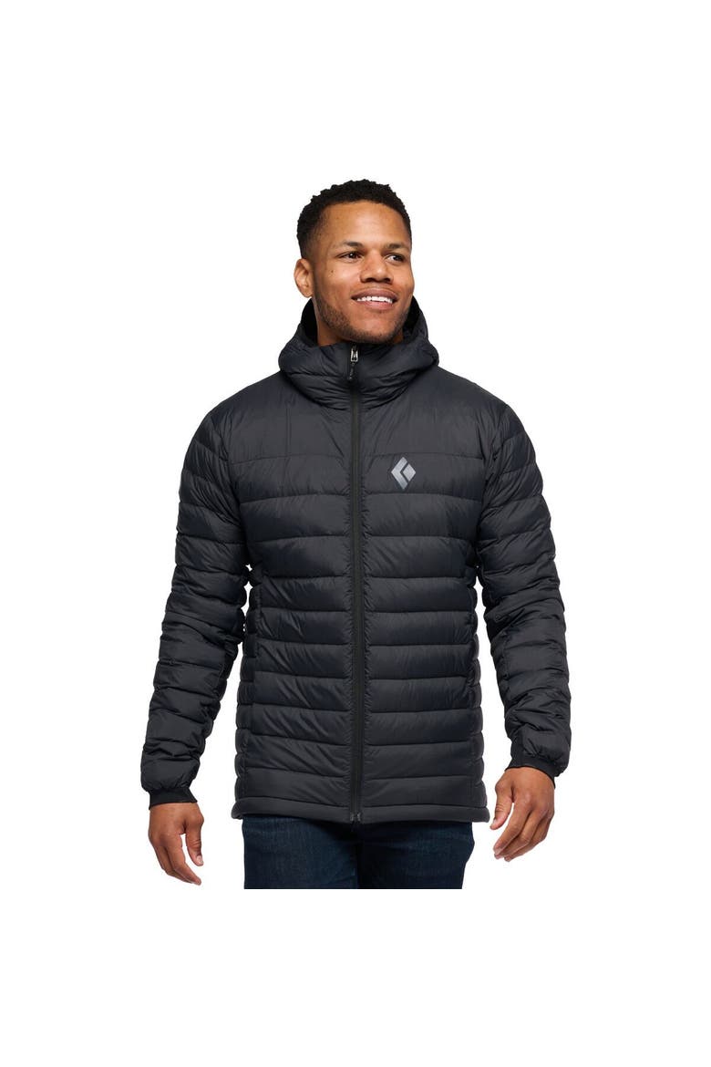Access Down Hooded Jacket - Men's, Main, color, Black
